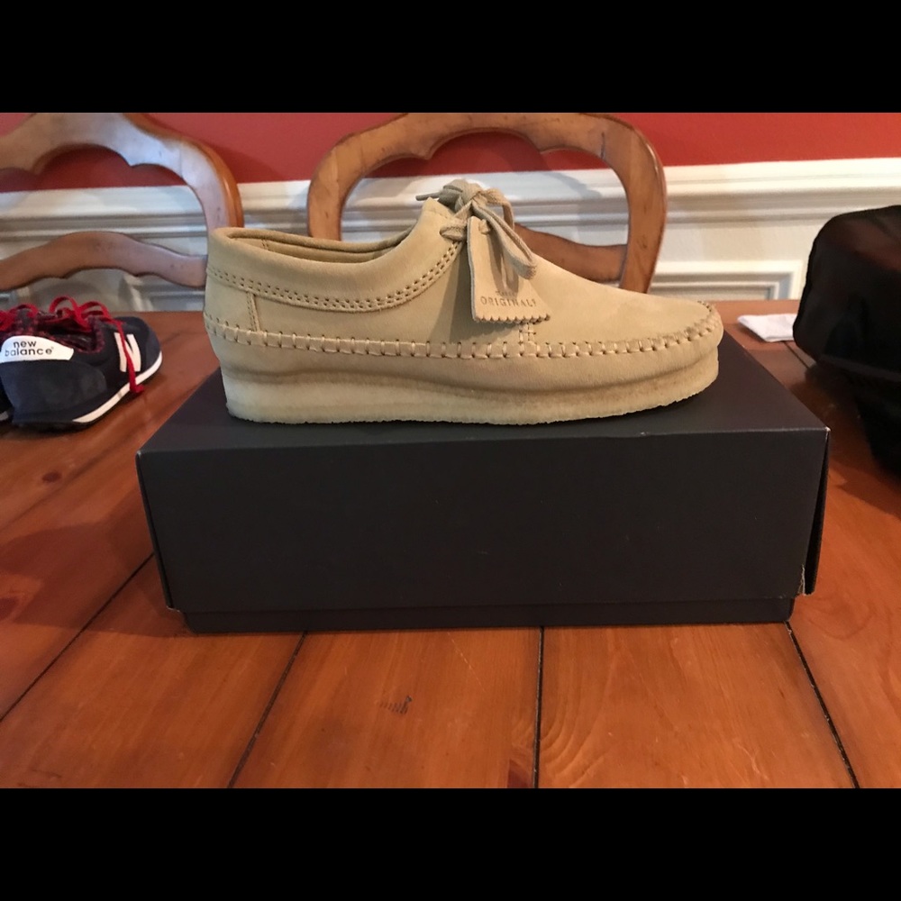 Clarks weaver Wallabee Maple suede NEW